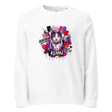 Neon Heartbreak Sweatshirt white front