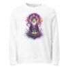 Prismatic Awakening Sweatshirt white front