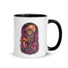 Forest Guardian mug with black or yellow inside right black 11 oz