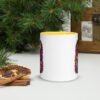 Forest Guardian mug with black or yellow inside front yellow 11 oz