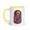 Forest Guardian mug with black or yellow inside left yellow 11 oz
