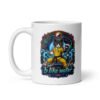 B Like Water Mug — white 11 oz left | Keanu Organics