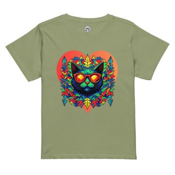 Prism High-Waisted Tee front