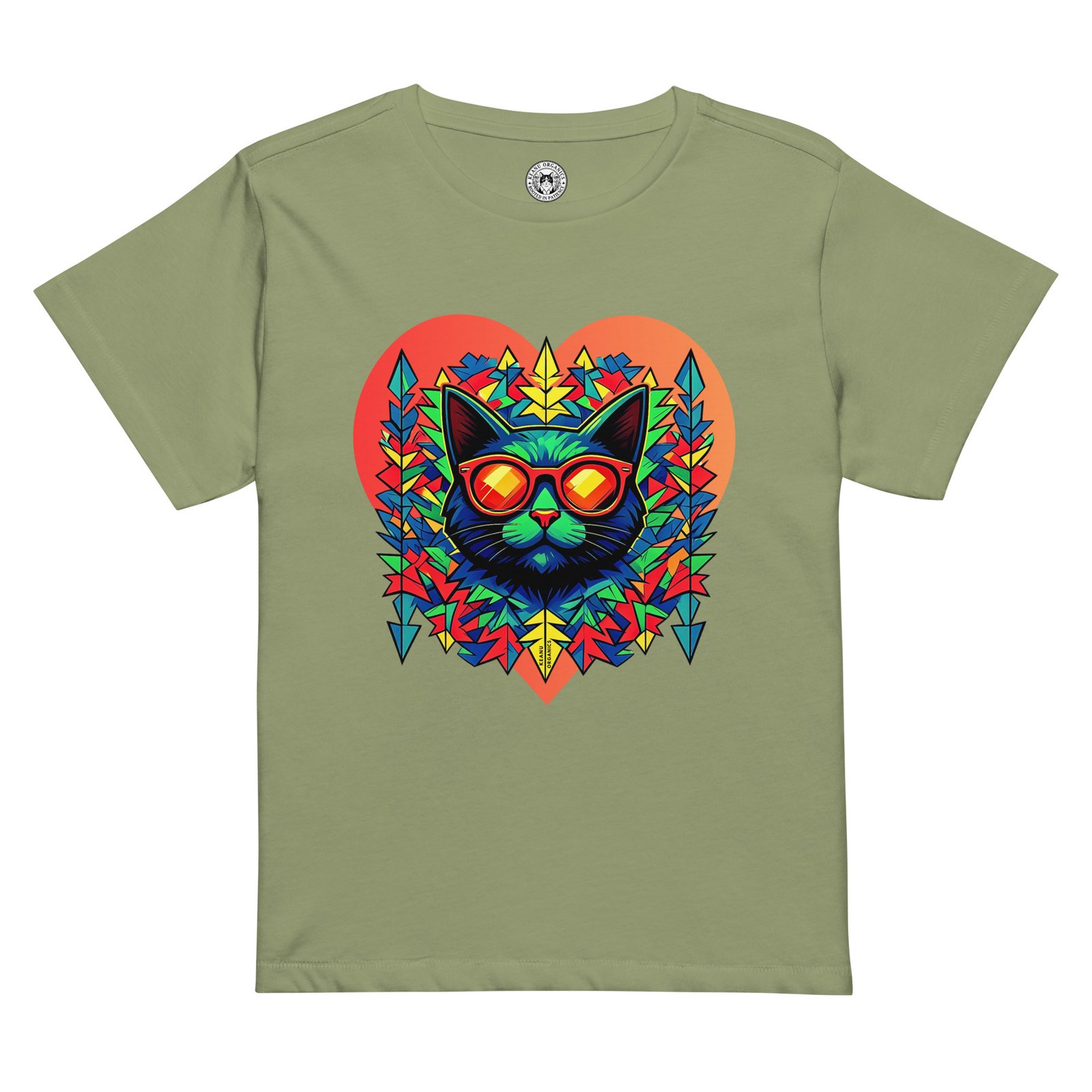 Prism High-Waisted Tee front