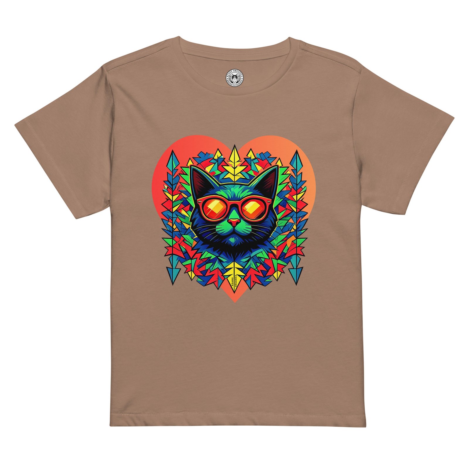 Prism High-Waisted Tee front