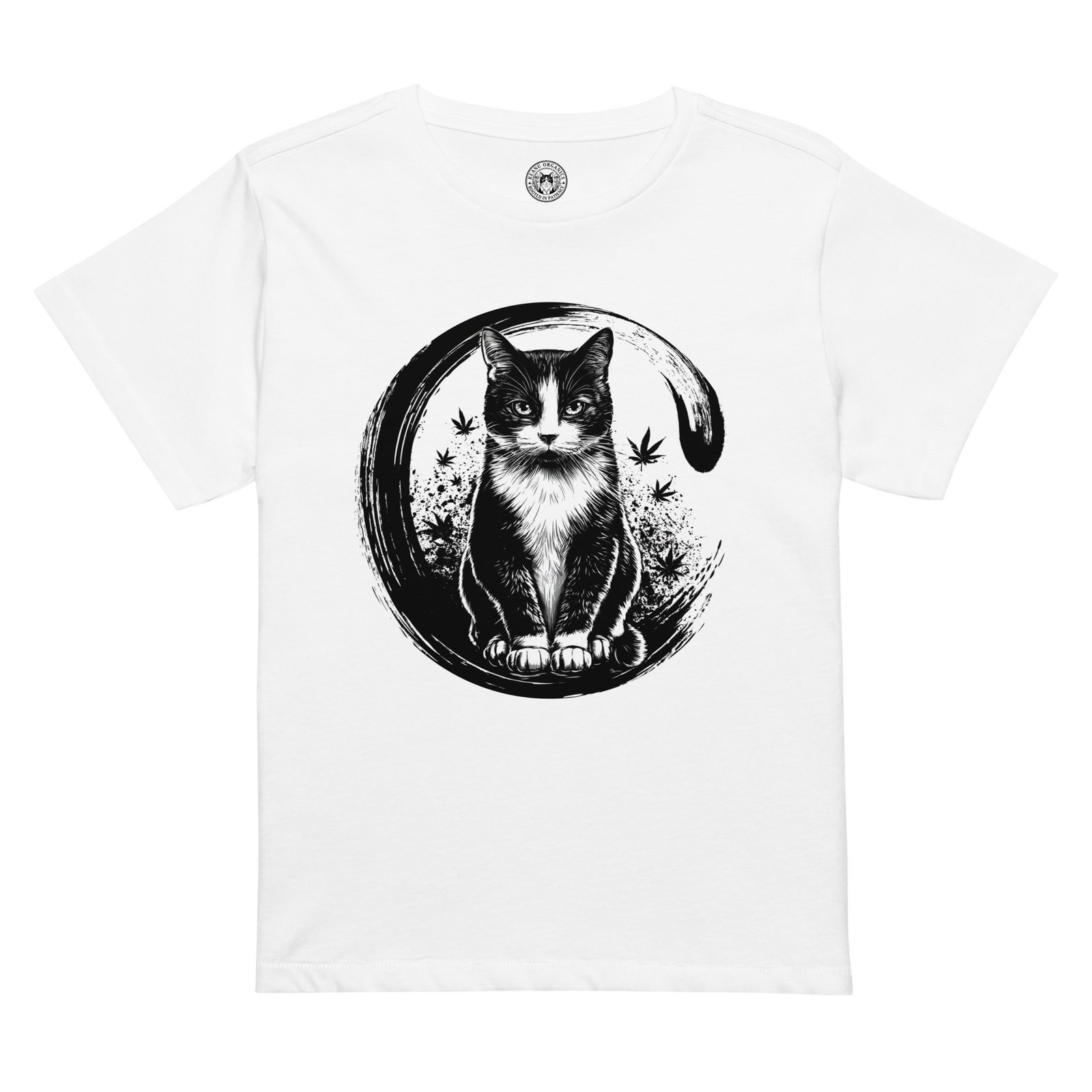 Enso High-Waisted Tee white front