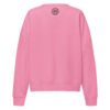 Lotus Paw Crew Sweatshirt bubble pink back
