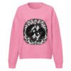 Midnight Curl Crew Sweatshirt bubble pink front