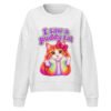 Puddy Tat Crew Sweatshirt cool heather grey front