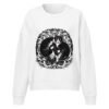 Midnight Curl Crew Sweatshirt white front