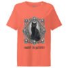 Patience & Poison women's ribbed neck t-shirt front fiesta