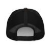 K Cat Camo Trucker Hat in Camo/Black – back view