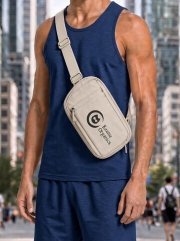 Keanu Logo Urban Crossbody Bag — Day Edition
