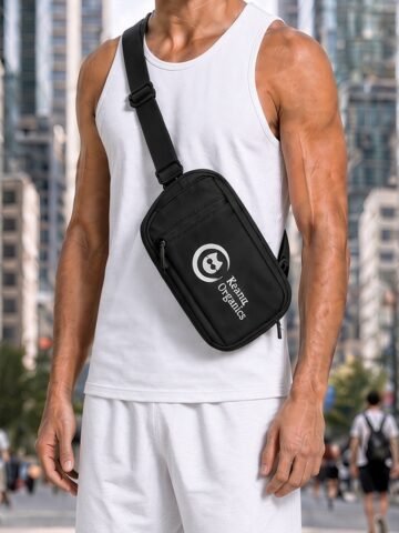 Keanu Logo Urban Crossbody Bag — Night Edition