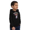 Distracted Keanu Hoodie black worn by a child