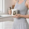 Moss & Whiskers Mug held by model