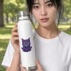 Mycelial Mind Copper Bottle in white held by model in the park