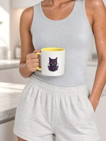 Mycelial Mind Mug held by model