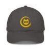 Keanu Gold Logo Dad Hat in Charcoal – front view
