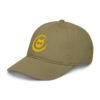 Keanu Gold Logo Dad Hat in Jungle – left front view