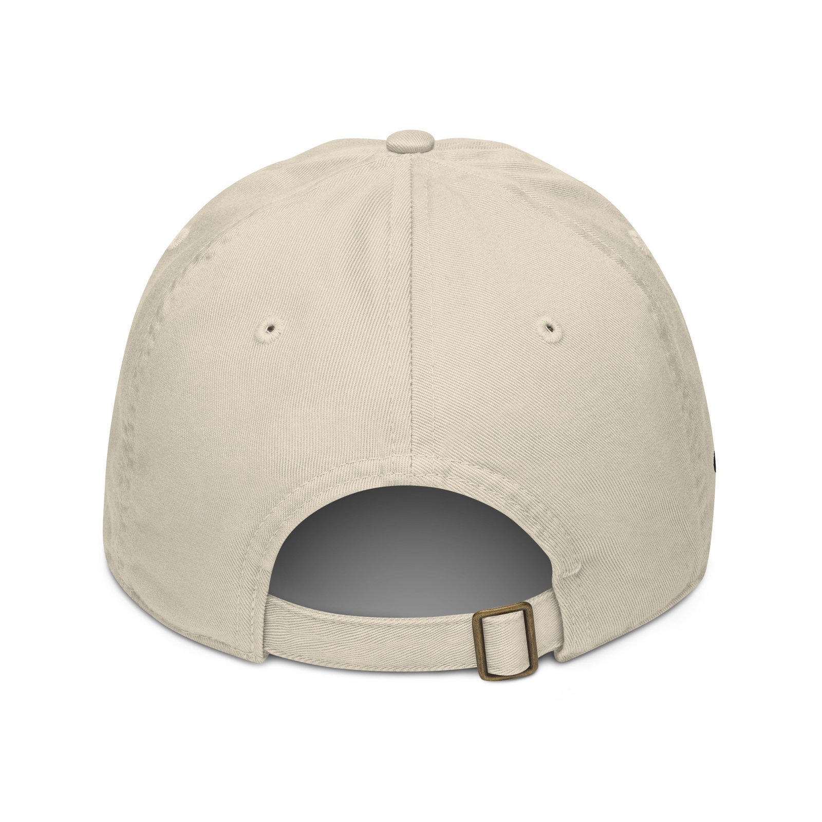 Keanu Logo Dad Hat in Oyster – back view