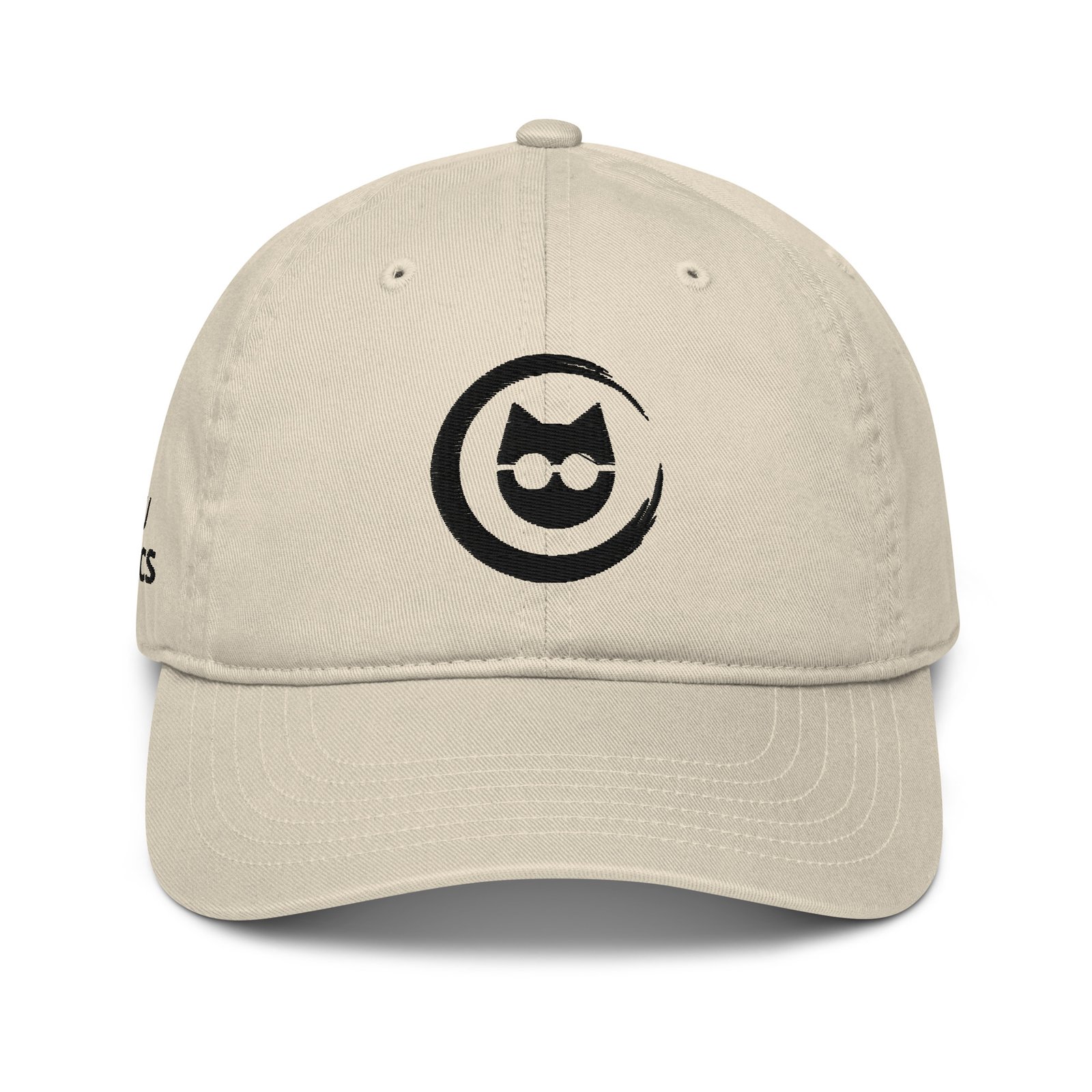 Keanu Logo Dad Hat in Oyster – front view