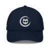 Keanu White Logo Dad Hat in Pacific – front view