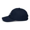Keanu White Logo Dad Hat in Pacific – left side