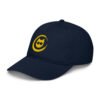 Keanu Gold Logo Dad Hat in Pacific – left front view