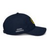 Keanu Gold Logo Dad Hat in Pacific – right side