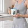 Rasta Waves Mug held by model