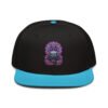 Mahavatar Keanu Ultra Snapback Hat in Aqua blue/Black – front view