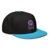 Mahavatar Keanu Ultra Snapback Hat in Aqua blue/Black – right front view