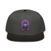 Mahavatar Keanu Ultra Snapback Hat in Black/Charcoal gray – front view