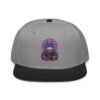 Mahavatar Keanu Ultra Snapback Hat in Black/Gray – front view