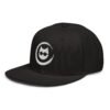 Keanu Logo Snapback Hat in Black – left front view