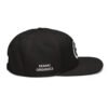Keanu Logo Snapback Hat in Black – right side