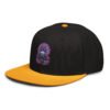 Mahavatar Keanu Ultra Snapback Hat in Gold/Black – left front view