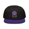 Mahavatar Keanu Ultra Snapback Hat in Purple/Black – front view