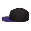 Mahavatar Keanu Ultra Snapback Hat in Purple/Black – left side