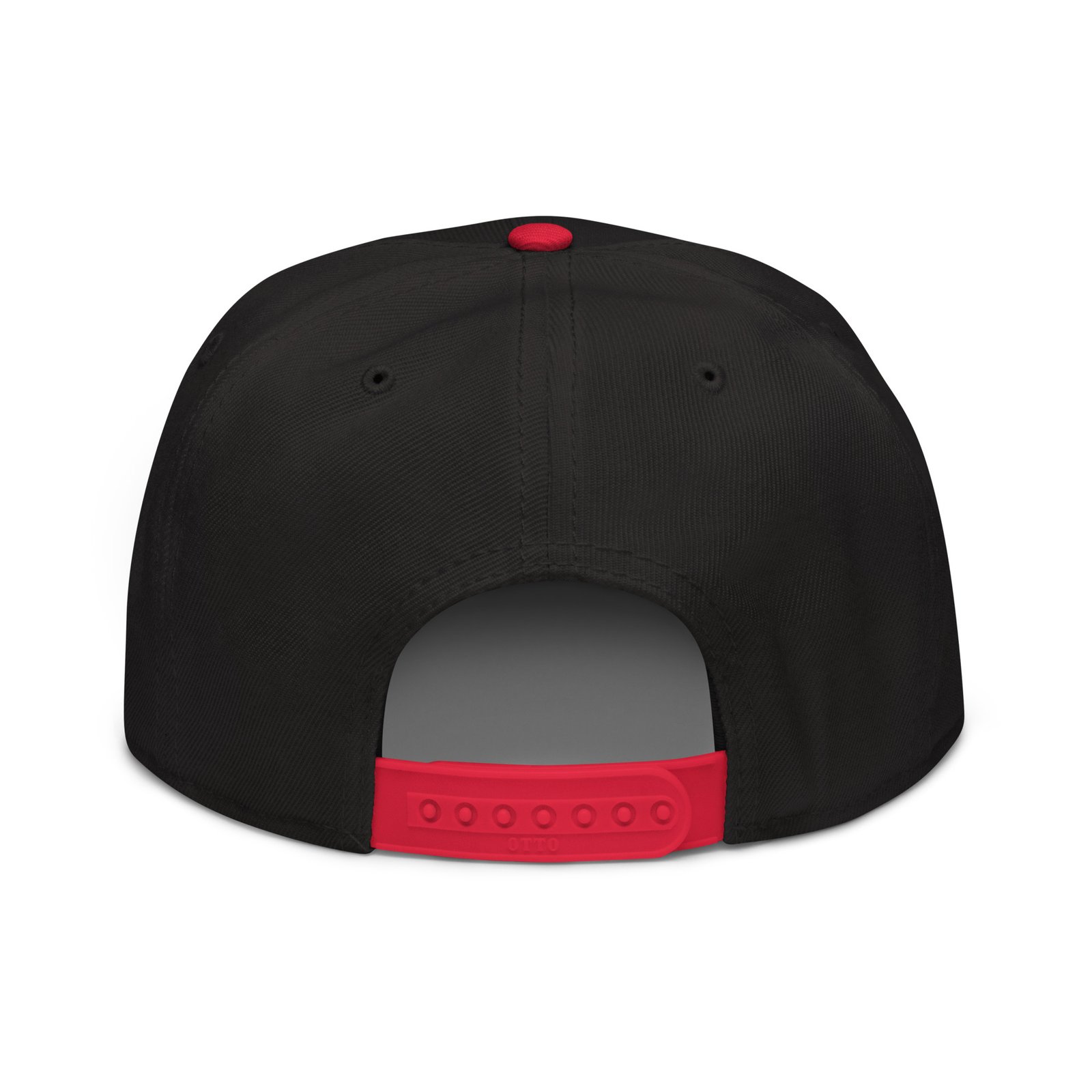 Mahavatar Keanu Ultra Snapback Hat in Red/Black – back view