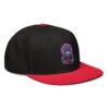 Mahavatar Keanu Ultra Snapback Hat in Red/Black – right front view