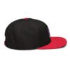 Mahavatar Keanu Ultra Snapback Hat in Red/Black – right side