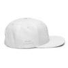 Keanu Logo Snapback Hat in White – right side