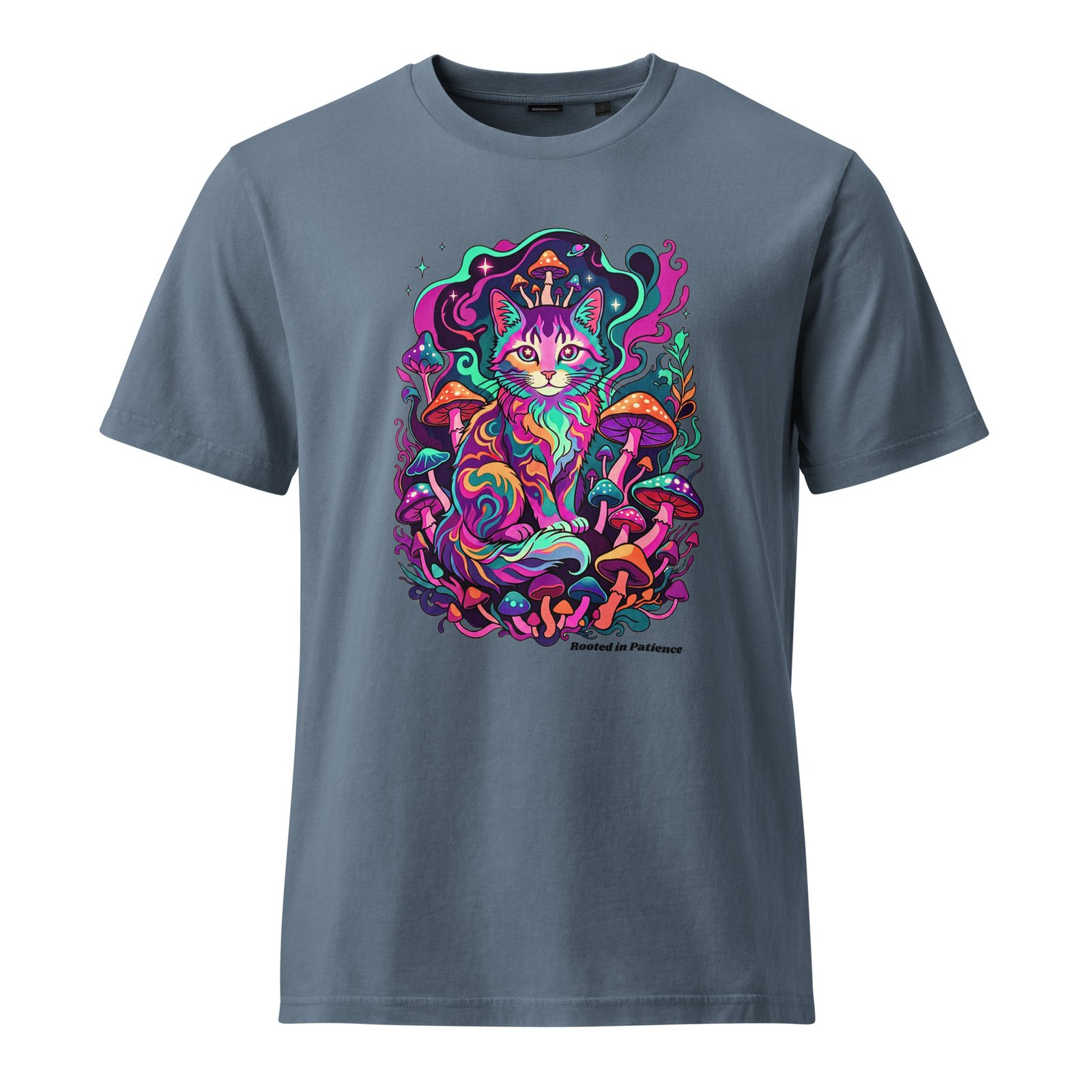 Mushroom Guardian Garment-Dyed Tee - Image 5