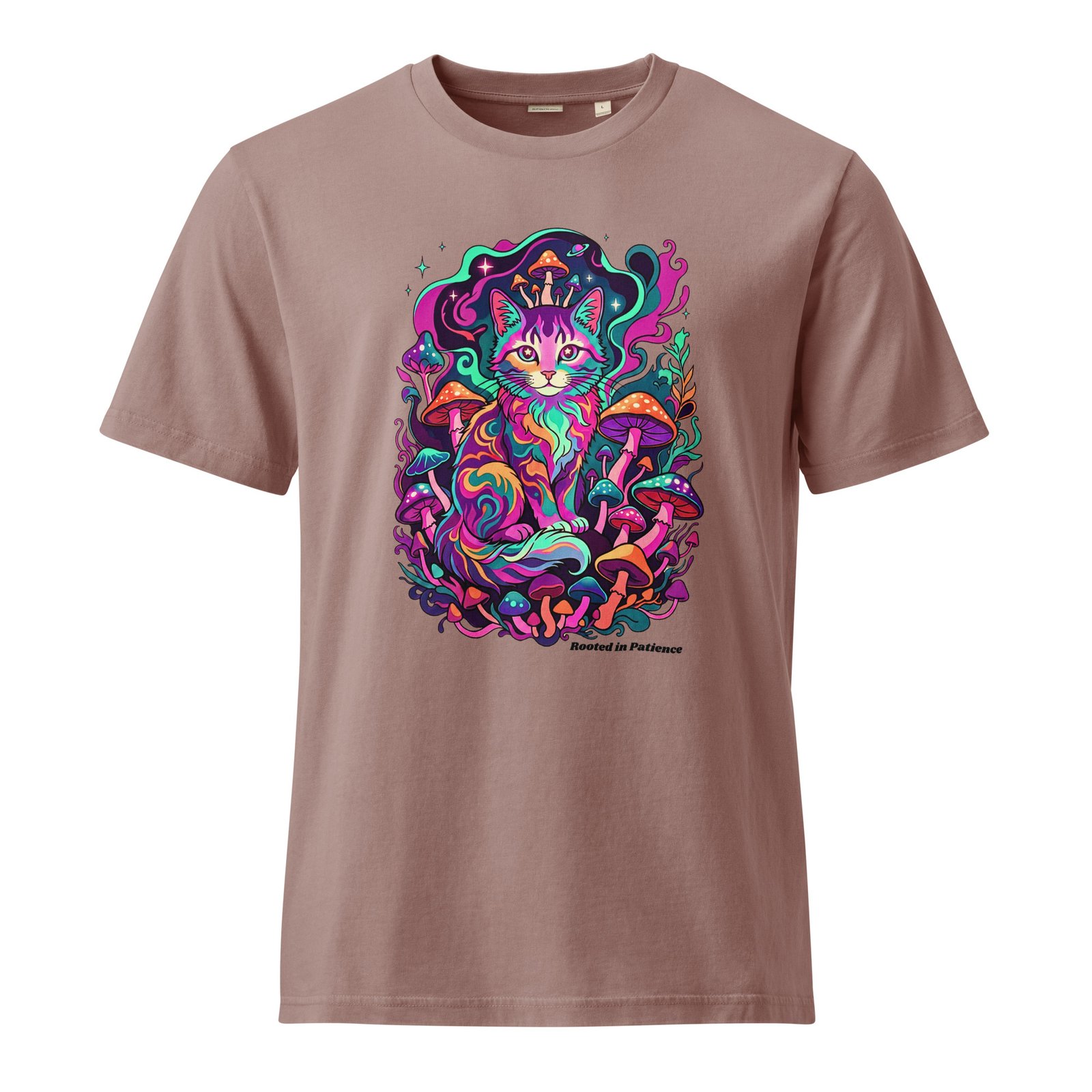Mushroom Guardian Garment-Dyed Tee - Image 6