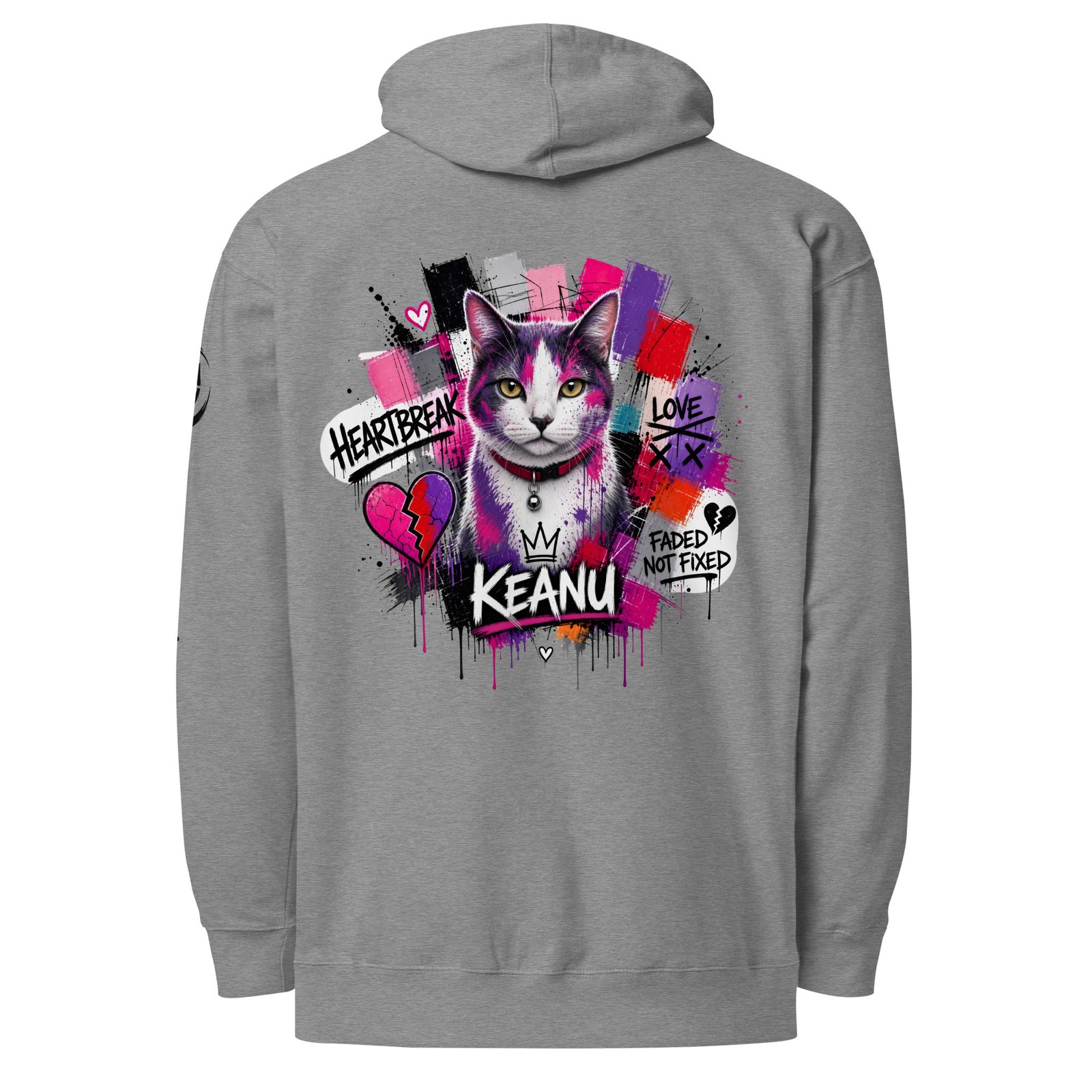 Neon Heartbreak Midweight Hoodie - Image 10