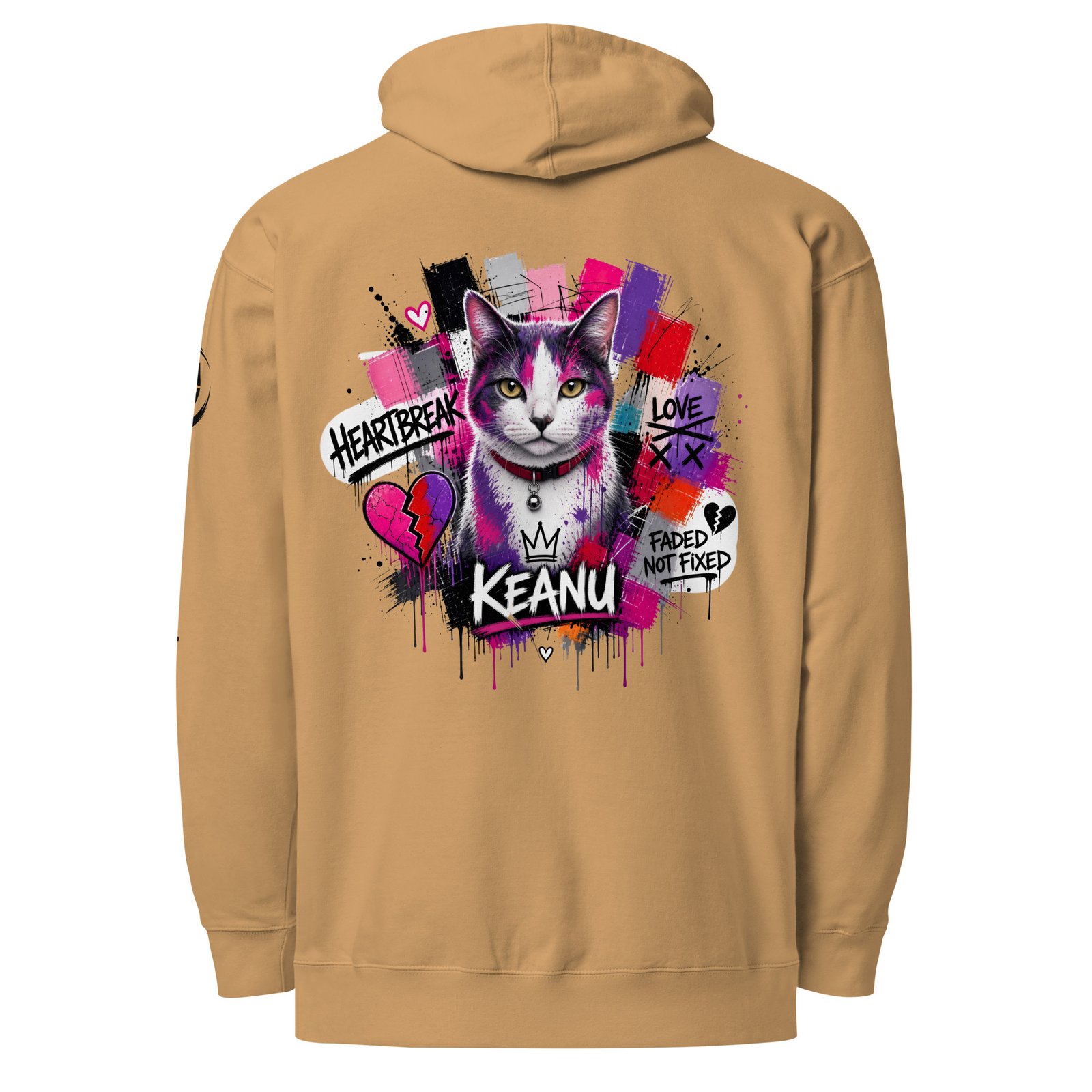 Neon Heartbreak Midweight Hoodie - Image 9