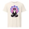 Mushroom Meditation Organic Mid Tee vintage white front