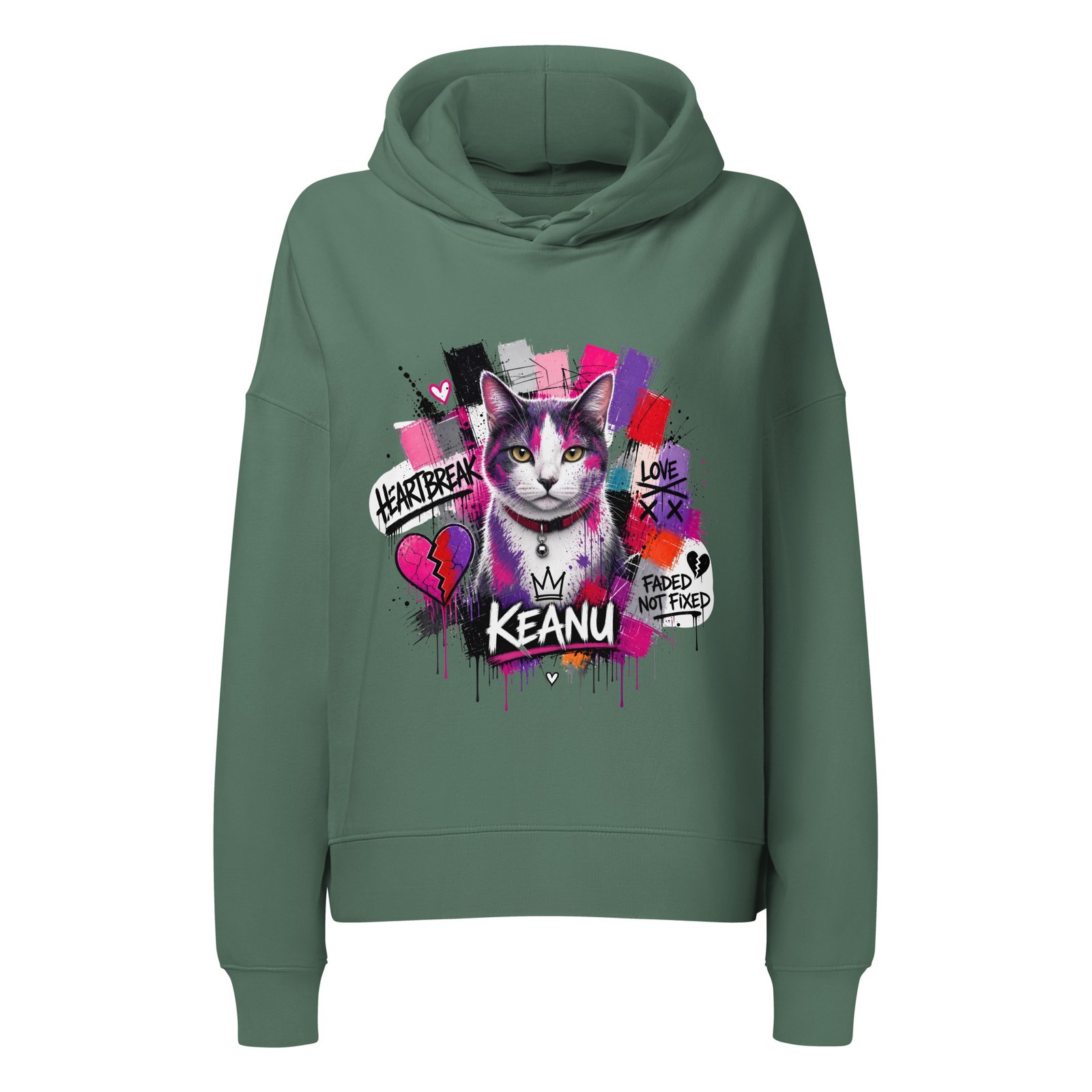 Neon Heartbreak Organic Midweight Hoodie